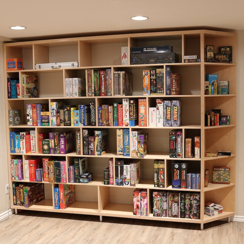Board Game Shelves - Etsy