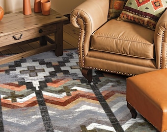Bright Southwest Rug, Southwest Area Rug, Bright Area Rug, Aztec Rug, Aztec Area Rug, Southwest Rug, Southwestern Decor, Southwest Rug 8x10
