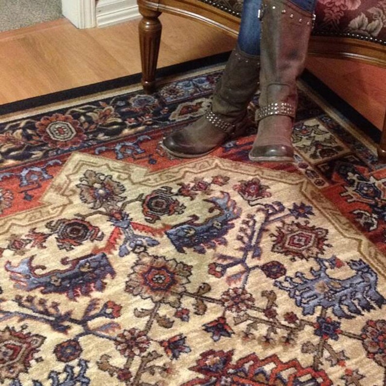 Rustic Rug Rustic Area Rug Rustic Decor Rustic Home Decor Etsy