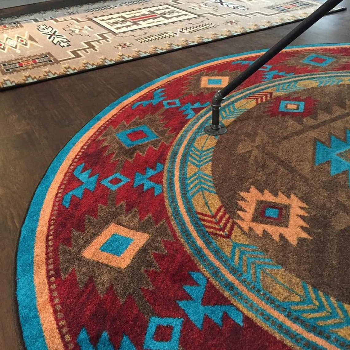 Native American Style Rug Native American Style Area Rug Etsy