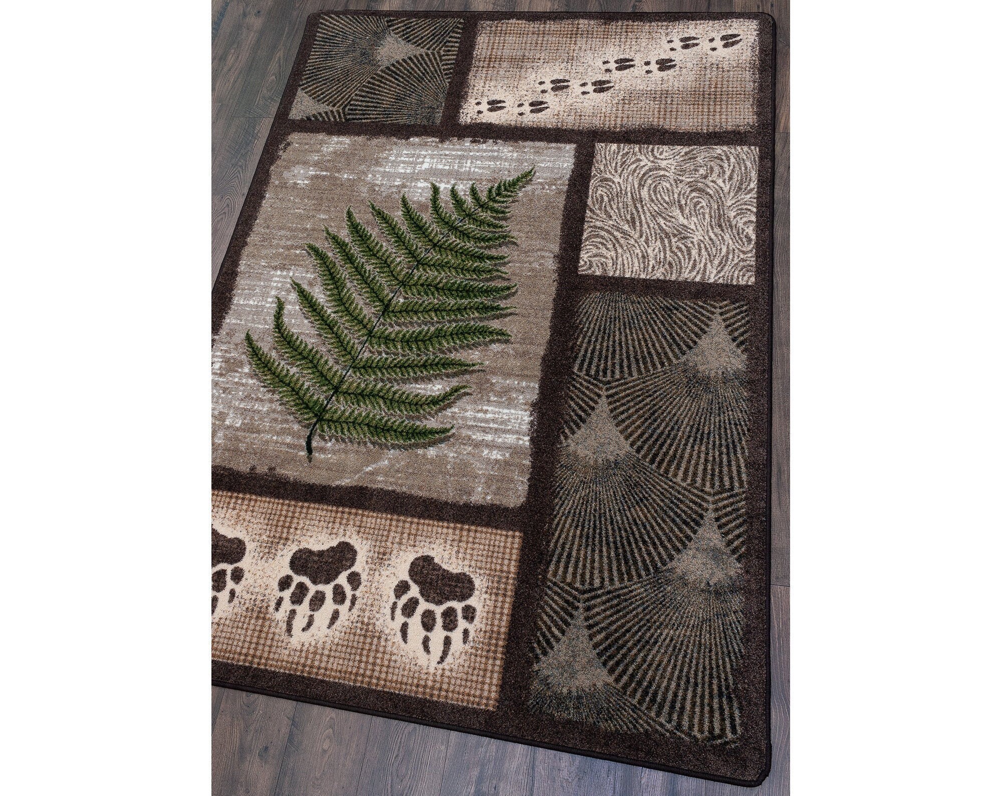 Cabin Rug Cabin Area Rug Lodge Rug Lodge Area Rug Country Etsy