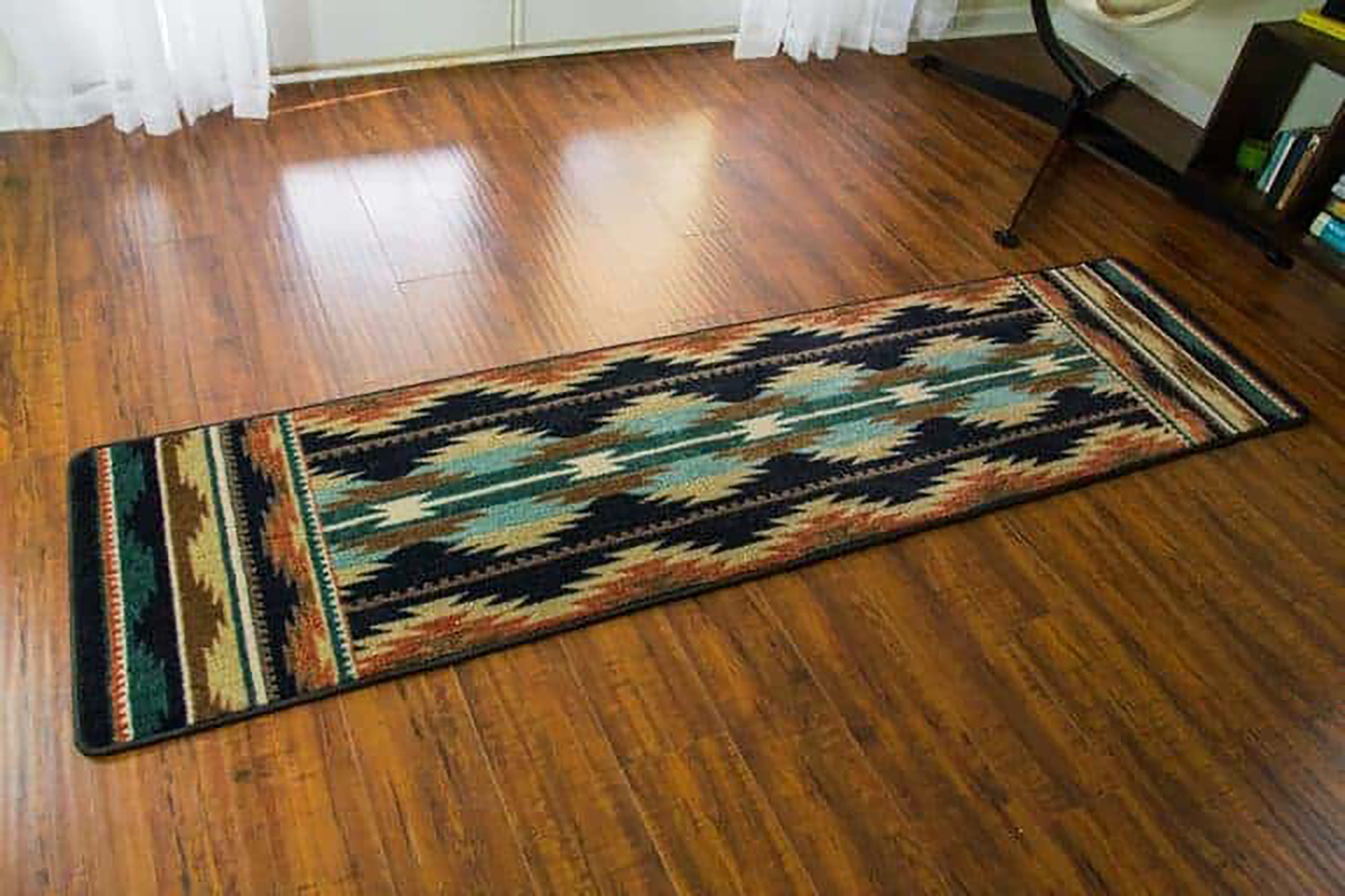 Southwestern Runner Rug Aztec Runner Rug Southwest Runner Etsy