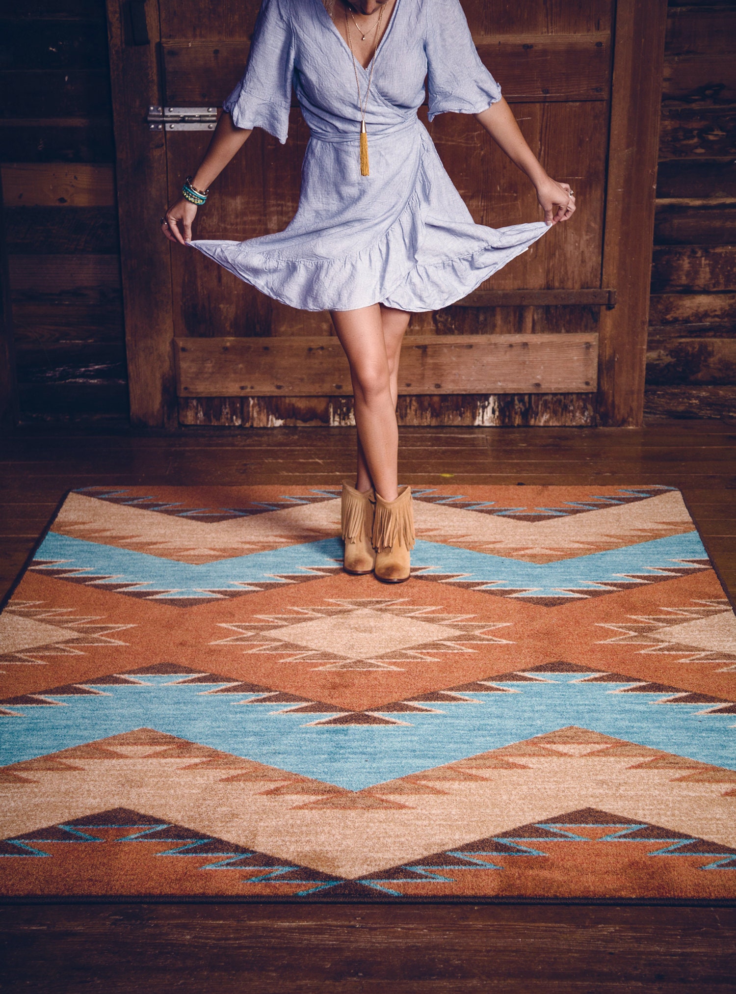 Native American Inspired Rug Native American Style Area Rug Etsy Canada