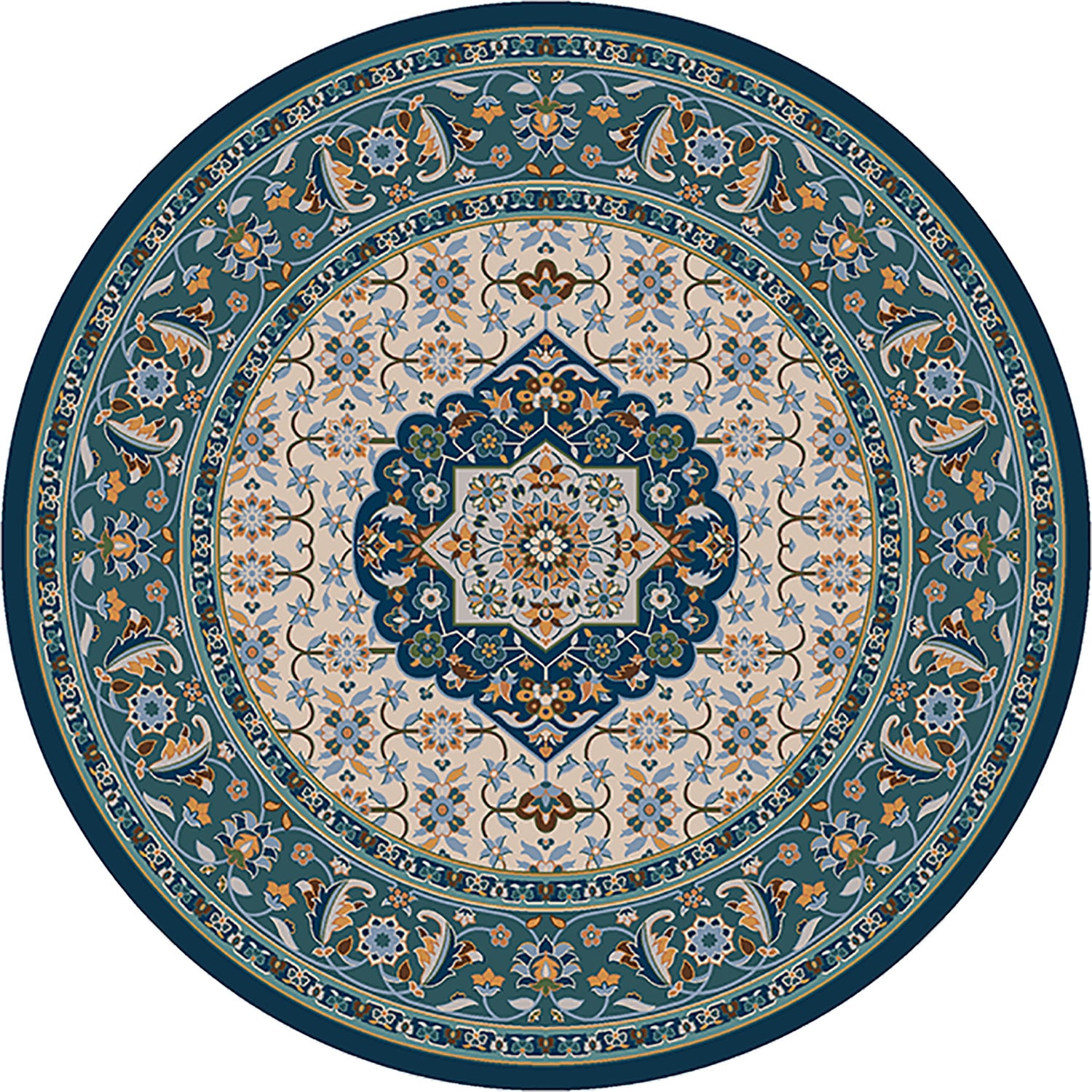 Green Persian Style Rug Persian Style Area Rug Persian Rug Etsy