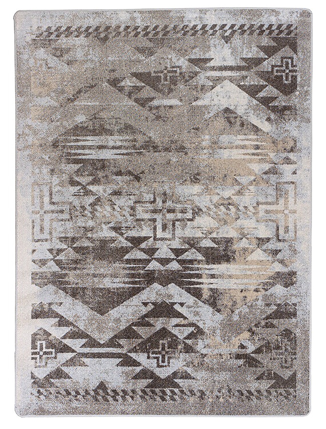 Gray Southwestern Rug Southwestern Rug Rustic Rug Etsy