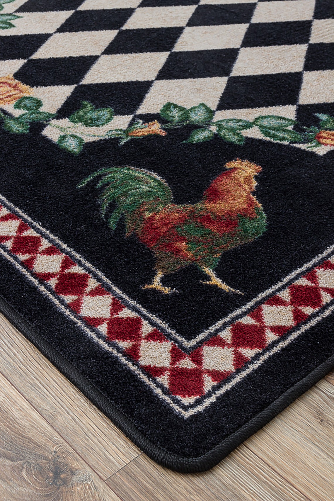 Rooster Rug Rooster Area Rug Country Rug Chicken Rug Etsy