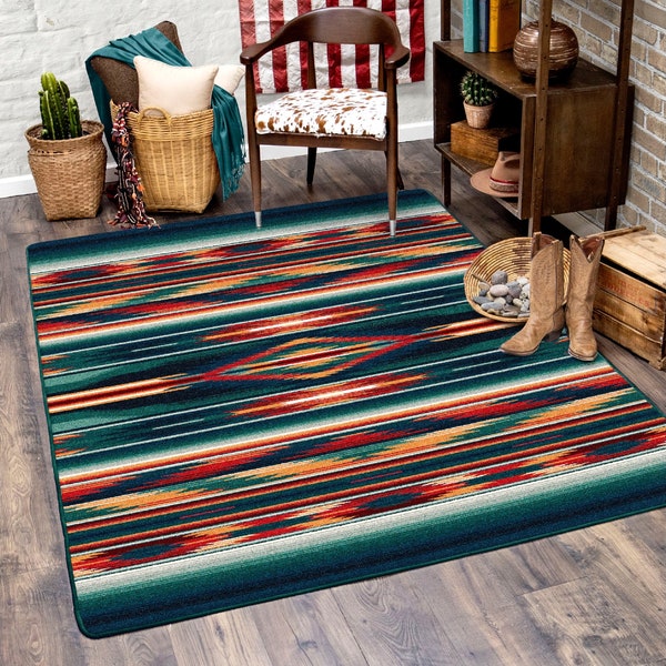 Southern Rug Southwestern Rug - Etsy