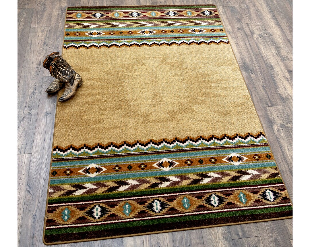 Small Western Rugs Western Rug, Brown Western Rug, Western Rug 8x10, Western Area Rug ...