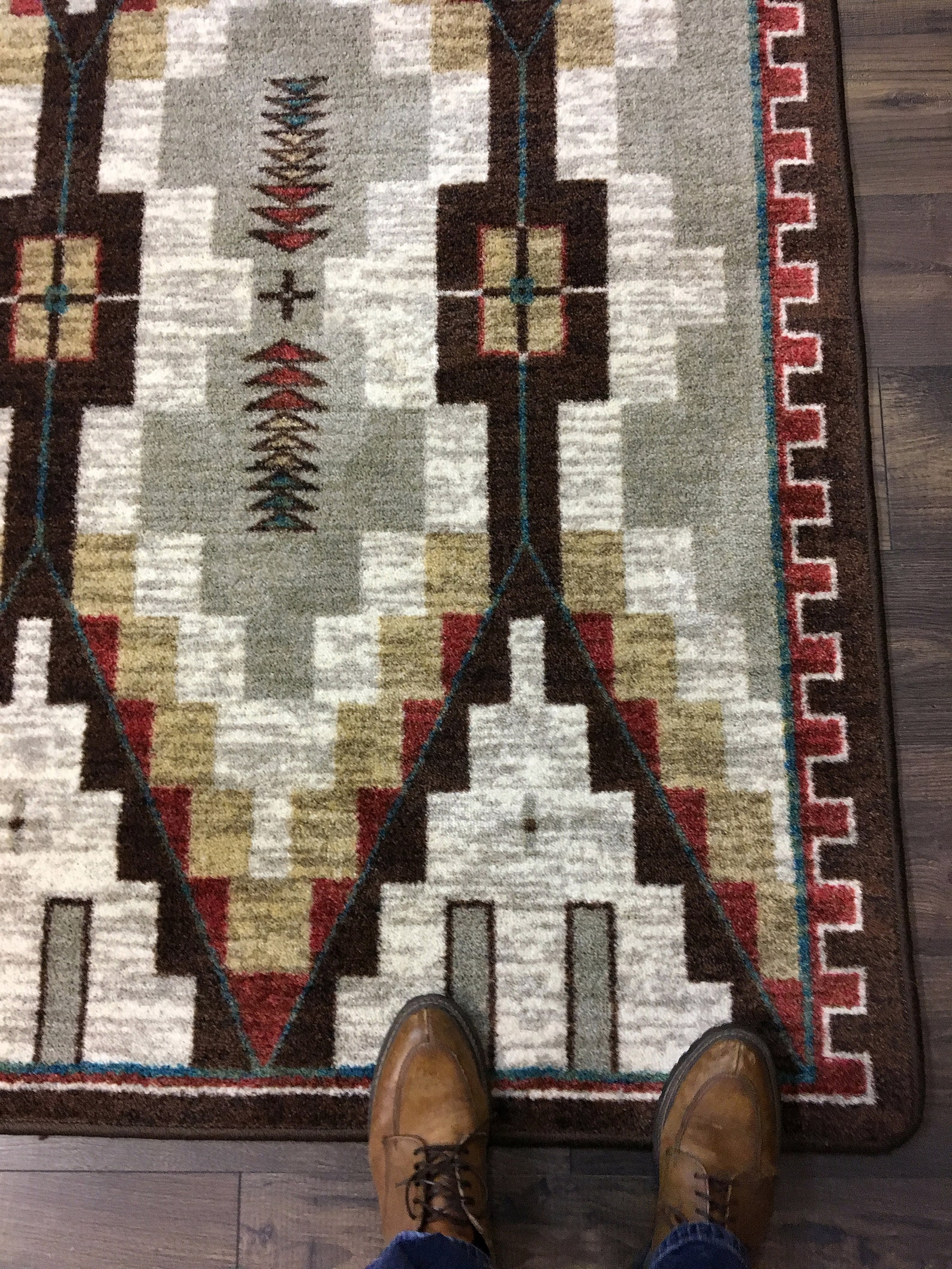 Aztec Rug Aztec Area Rug Native American Style Rug Native Etsy