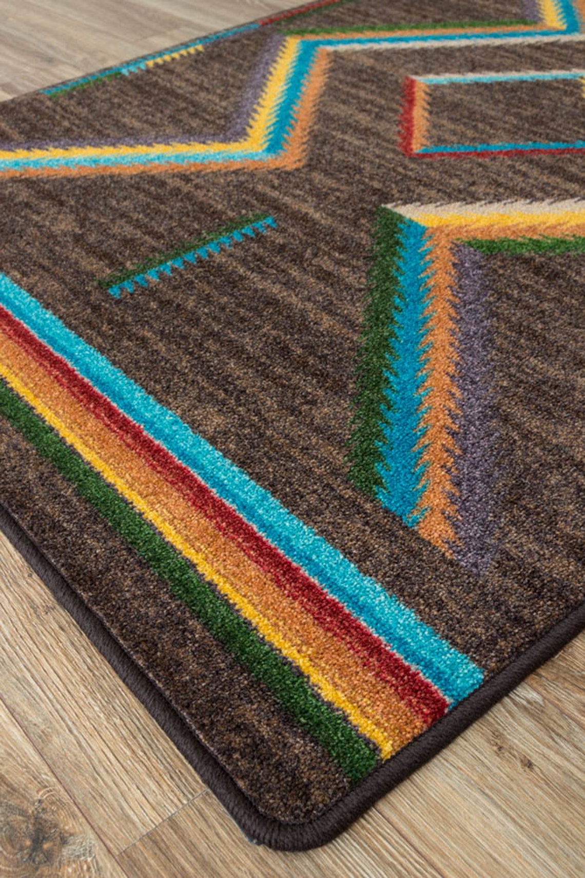 Southwest Area Rug Native American Style Rug Southwestern Etsy