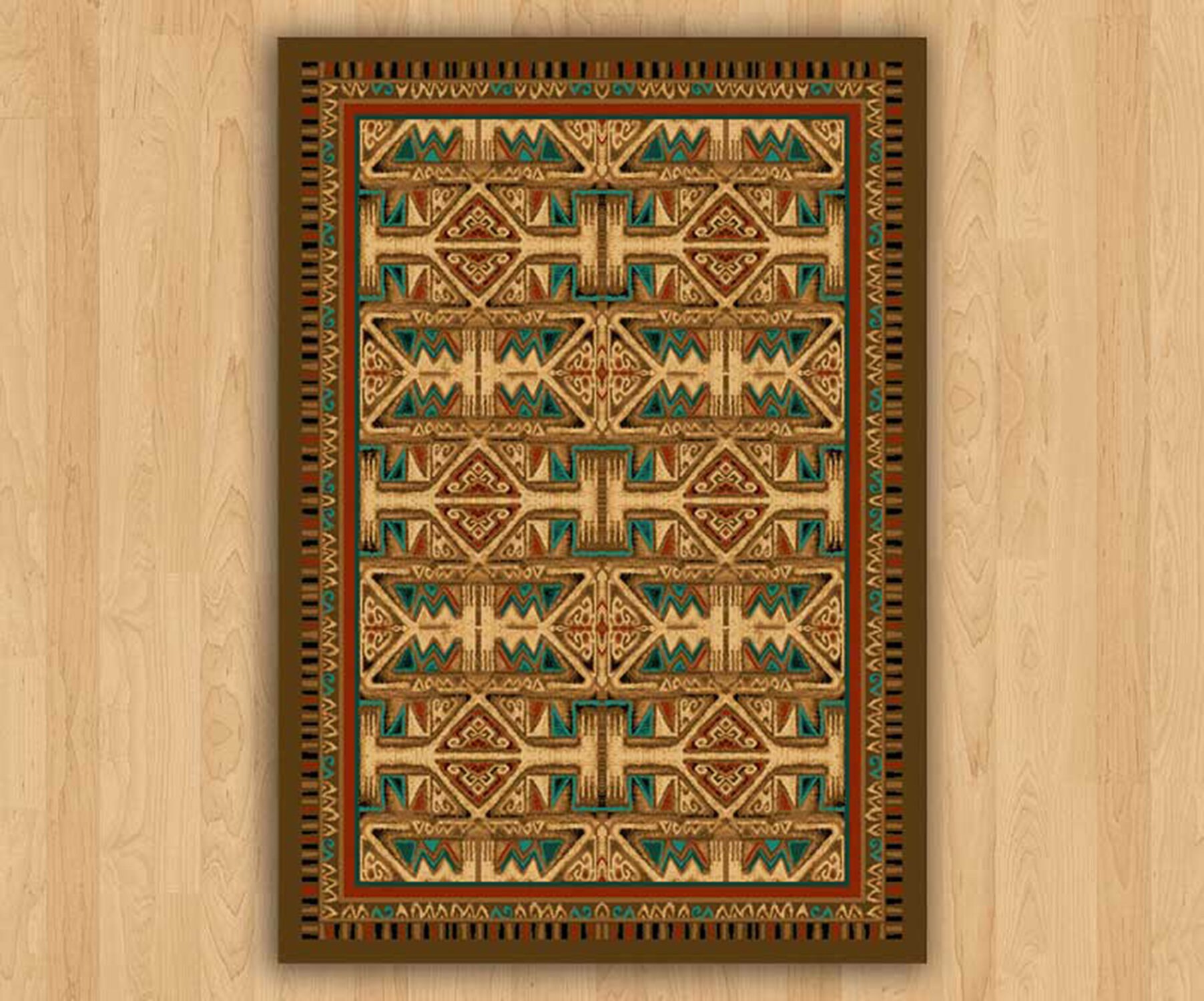 Rustic Rug Rustic Area Rug Rustic Decor Rustic Home | Etsy