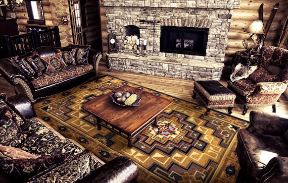 Cabin Rugs and Rustic Area Rugs