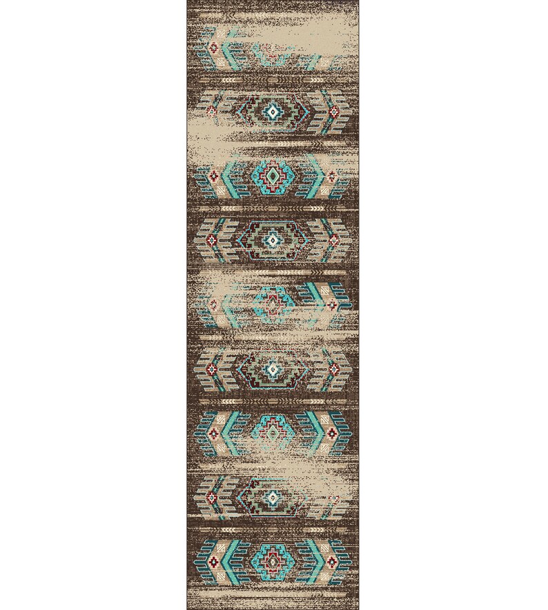 Turquoise Southwestern Rug Southwest Rug Native American Etsy Canada
