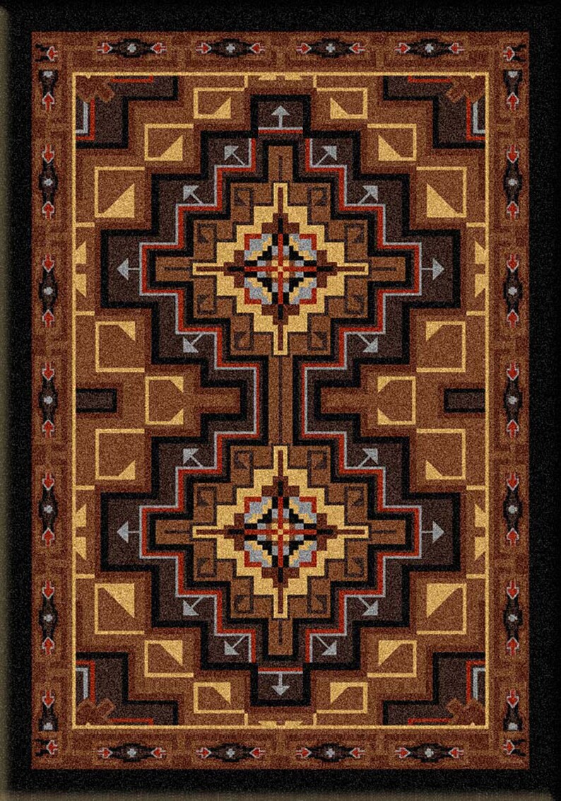 Rustic Rug Rustic Area Rug Rustic Decor Rustic Home Decor - Etsy