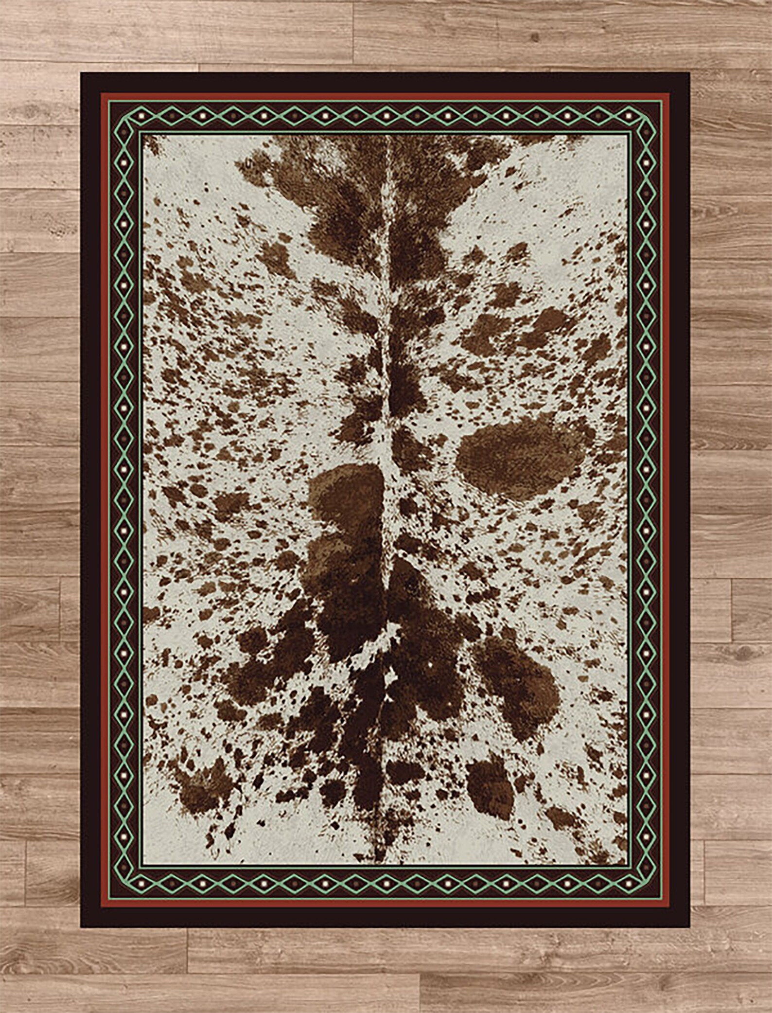 Cowhide Rug Cow Hide Rug Faux Cowhide Rug 8x10 Cowhide Rug Etsy