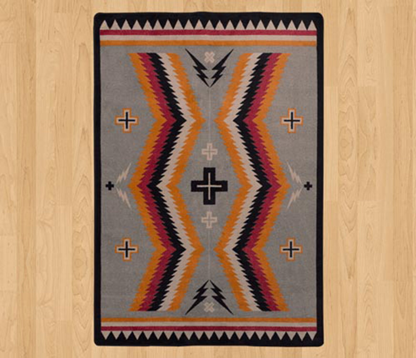 Native American Style Rug Native American Style Area Rug Etsy