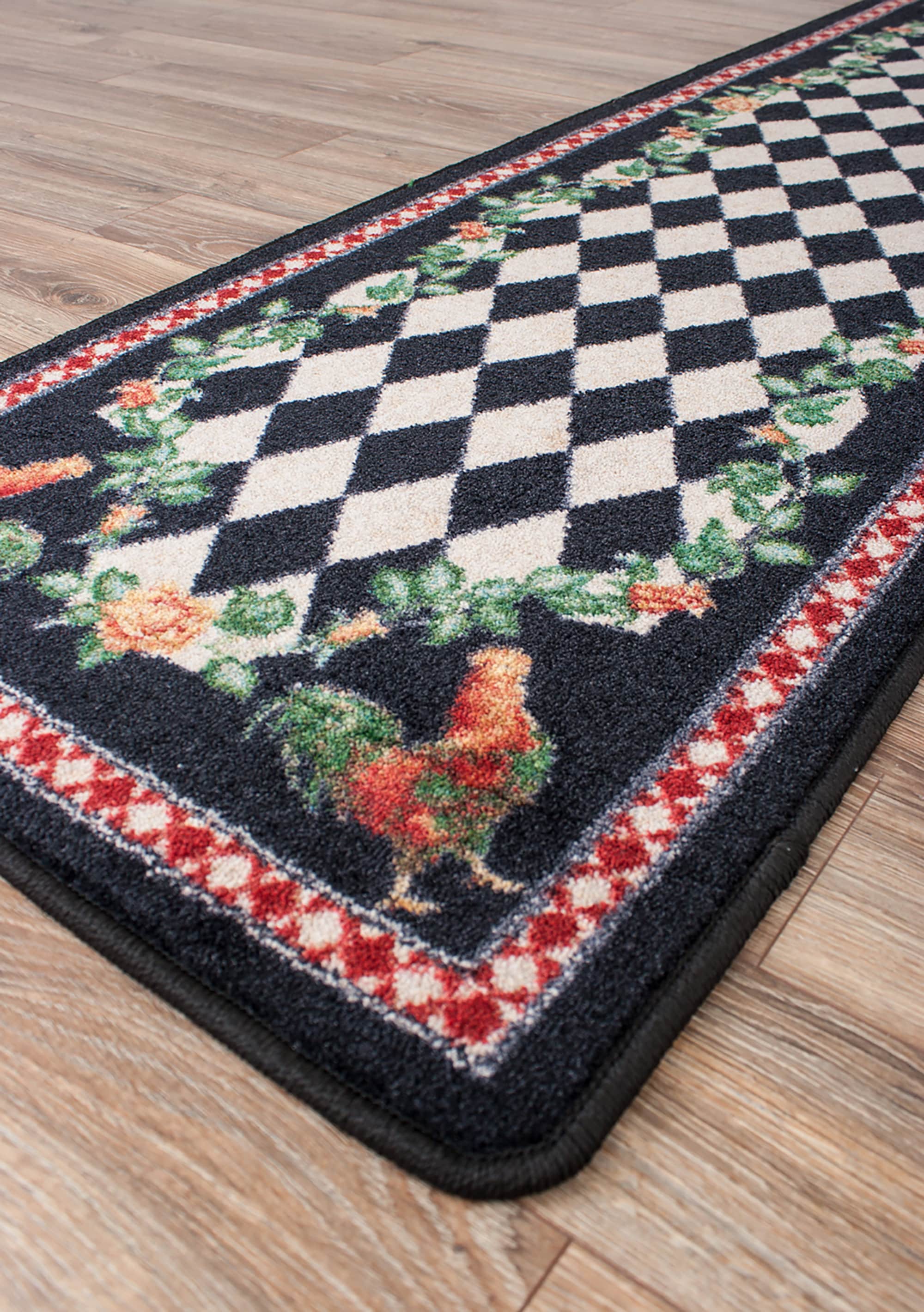 Rooster Rug Rooster Area Rug Country Rug Chicken Rug Etsy