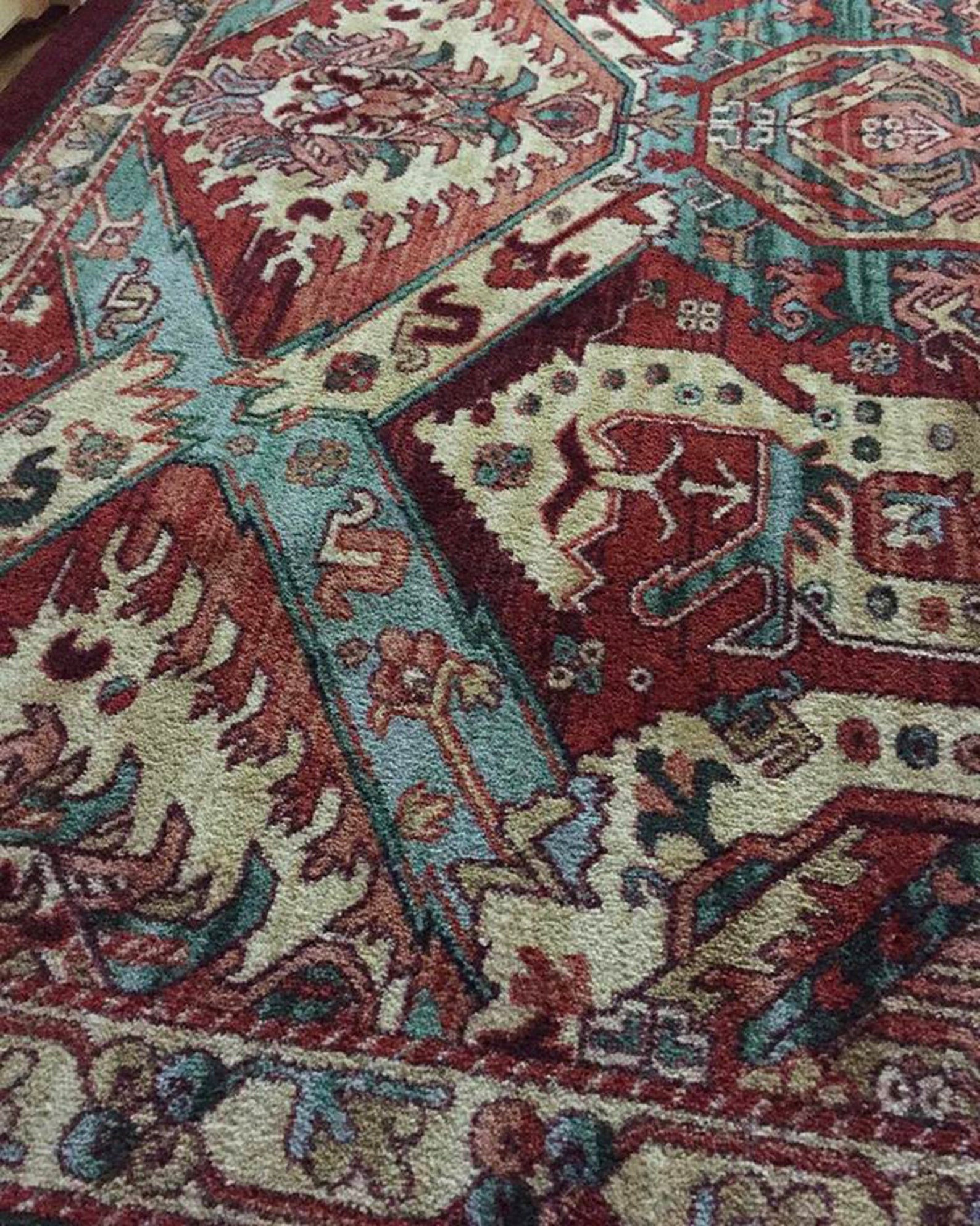 Persian Rug Persian Area Rug Red Persian Rug Red Persian Etsy