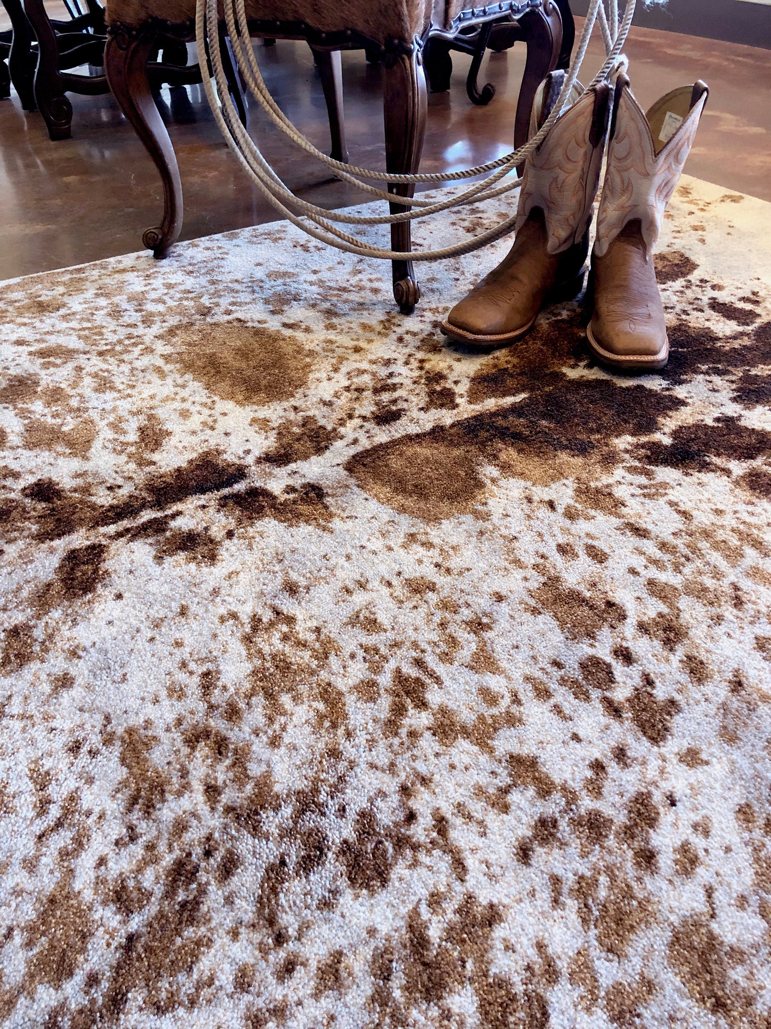 Cowhide Rug, Cow Hide Rug, Faux Cowhide Rug, 8x10 Cowhide Rug, Cowhide