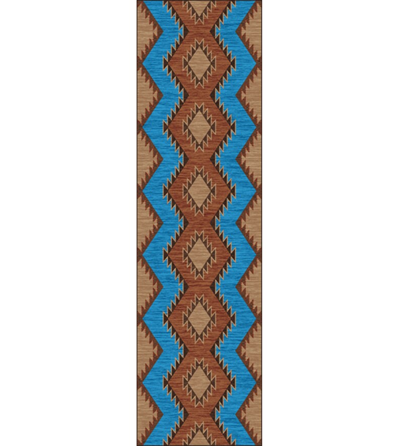 Native American Inspired Rug Native American Style Area Rug Etsy