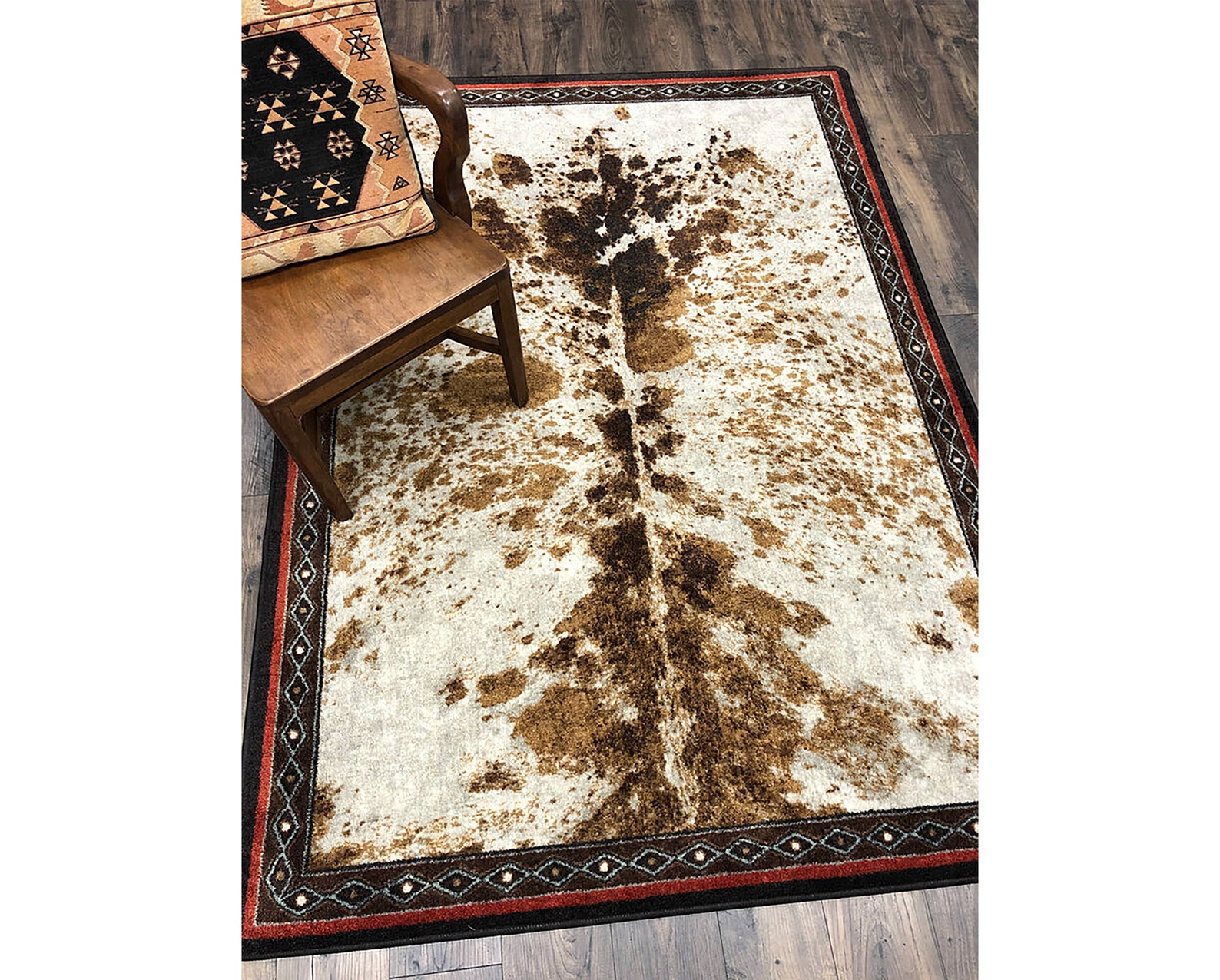 Cowhide Rug Cow Hide Rug Faux Cowhide Rug 8x10 Cowhide Rug Etsy