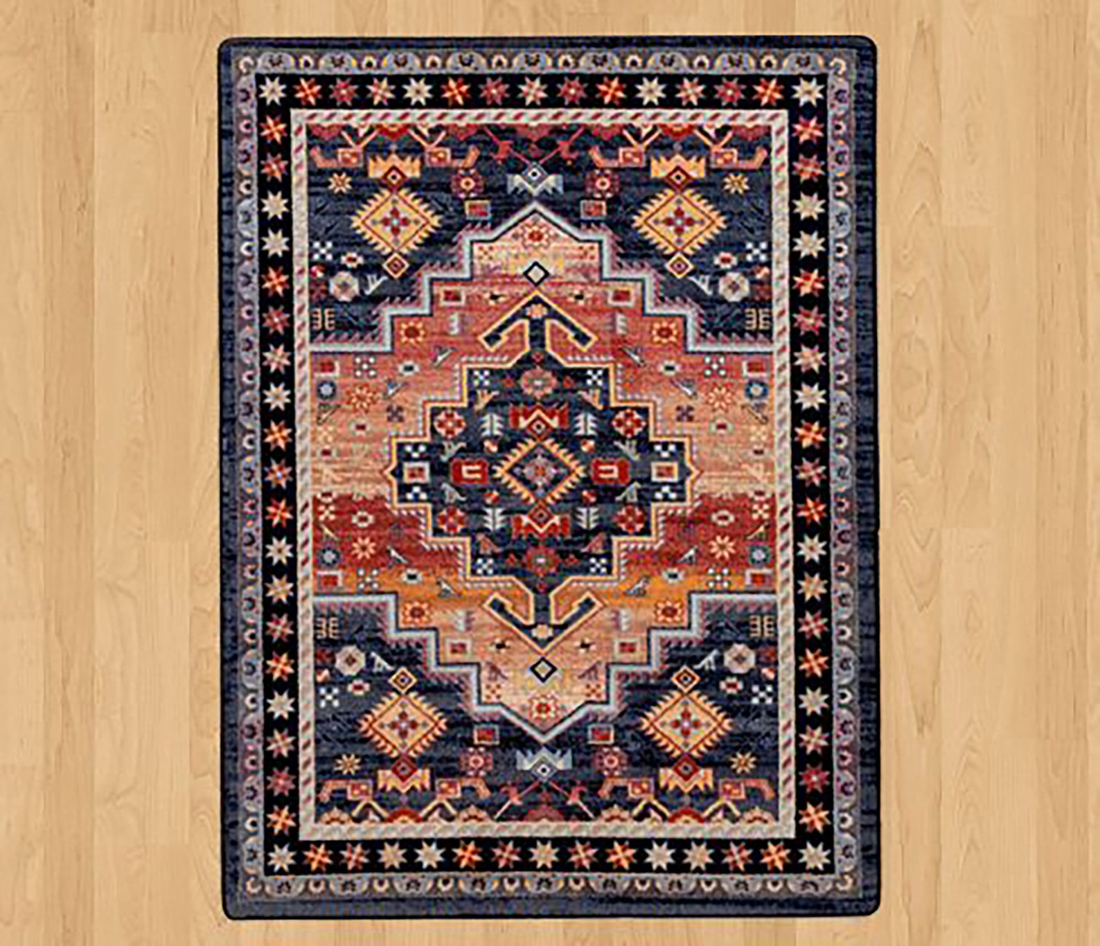 Persian Rug Orange Persian Rug Orange Persian Area Rug Etsy