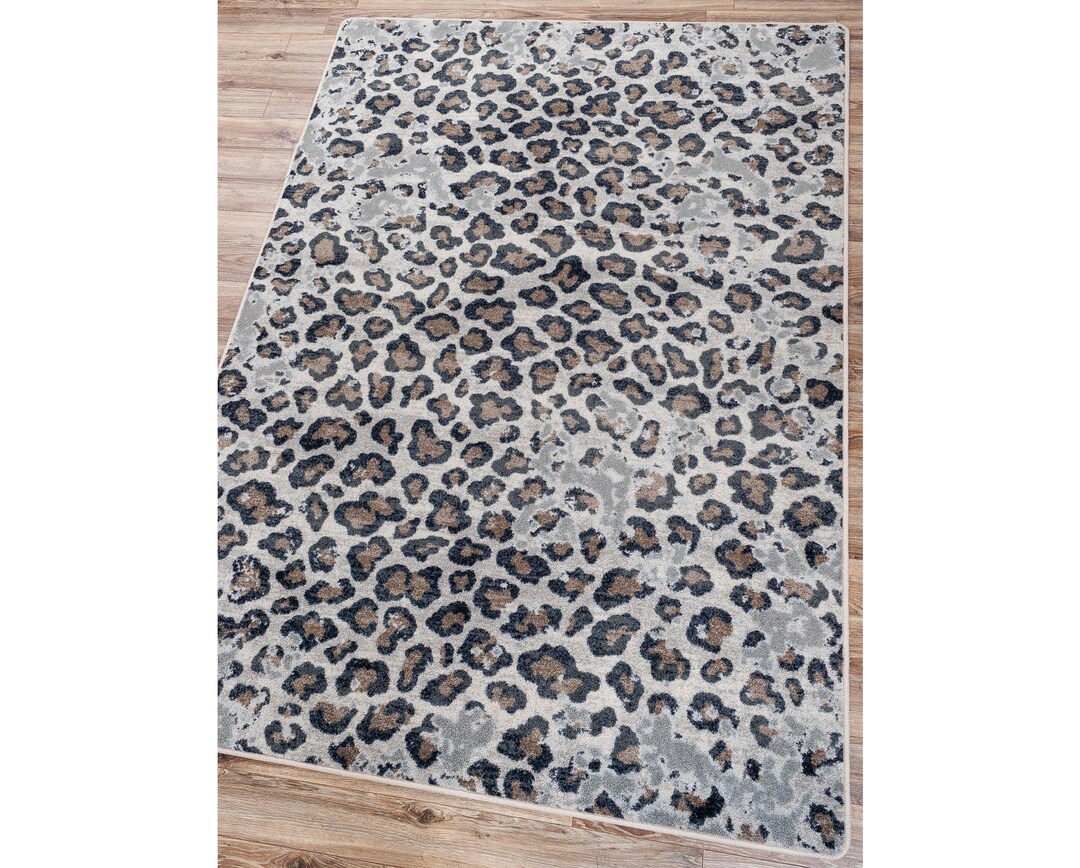 Leopard Rug, Leopard Print Rug, Leopard Area Rug, Animal Print Rug, Animal Rug, Animal Hide Rug