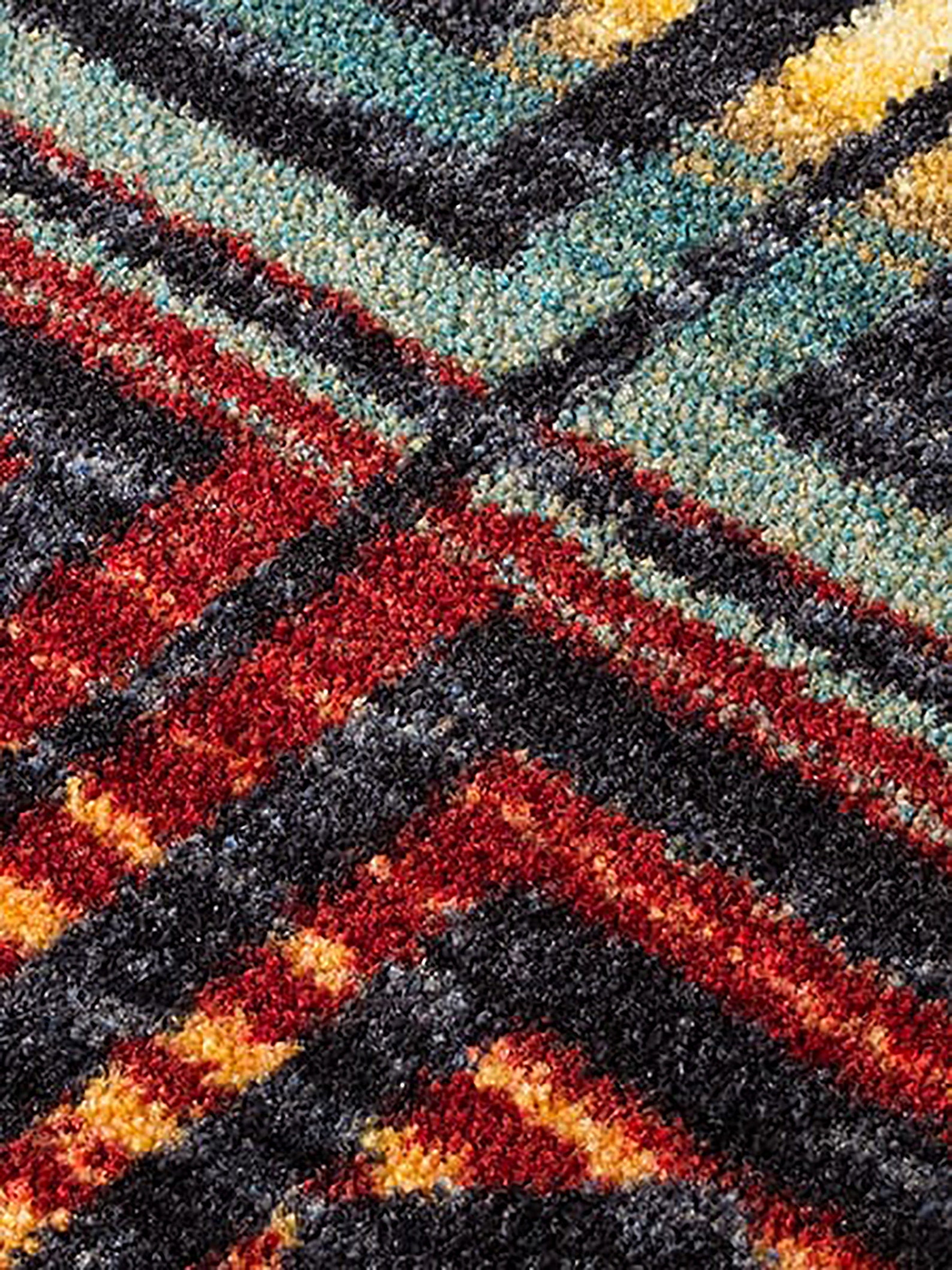 Navy Blue Southwest Area Rug 8x10 Southwestern Rug Native Etsy