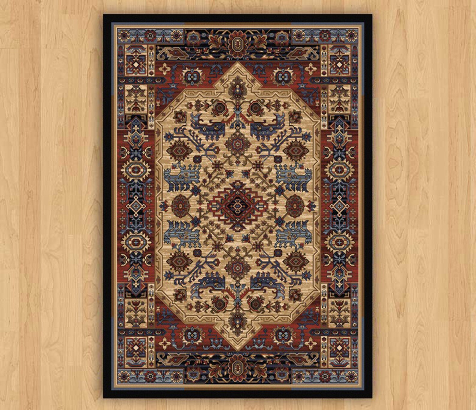Rustic Rug Rustic Area Rug Rustic Decor Rustic Home Decor Etsy