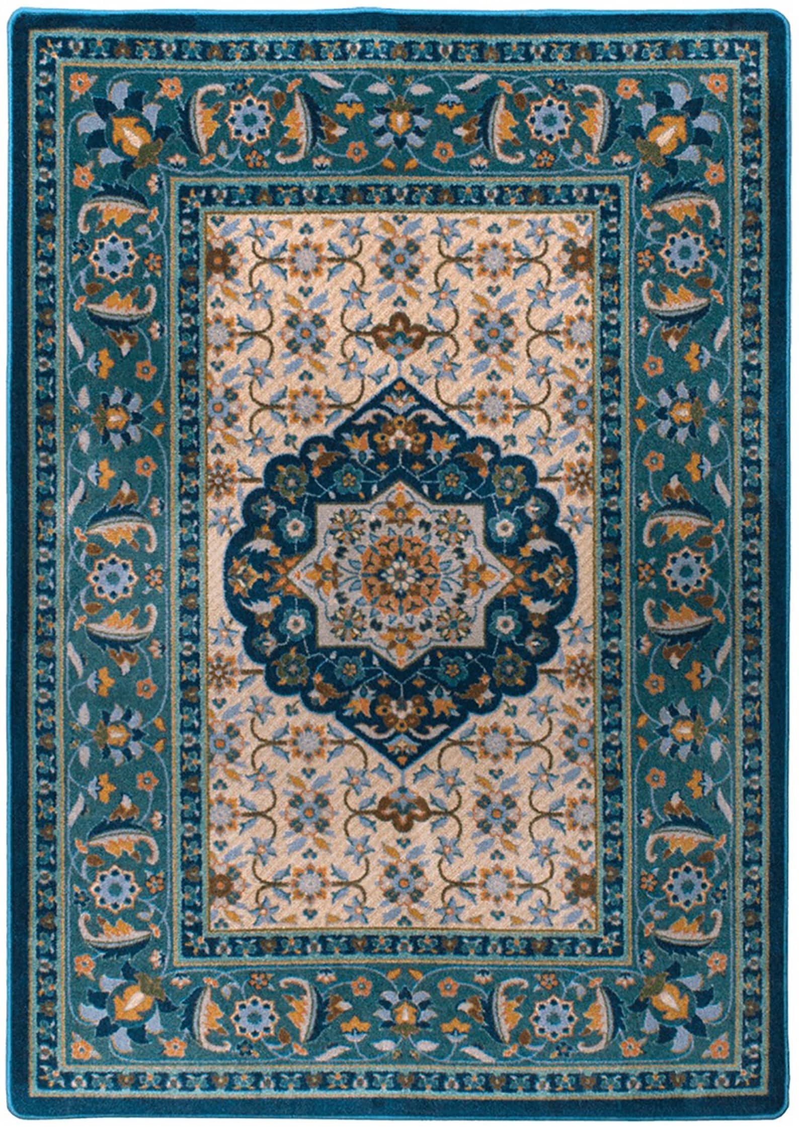 Green Persian Style Rug Persian Style Area Rug Persian Rug Etsy