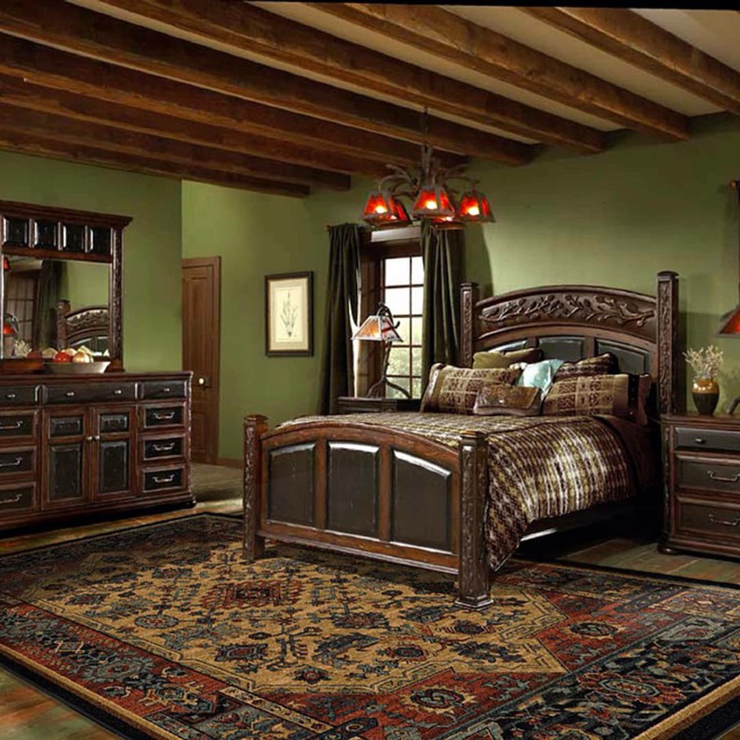 Rustic Rug, Rustic Area Rug, Rustic Decor, Rustic Home Decor, Rustic