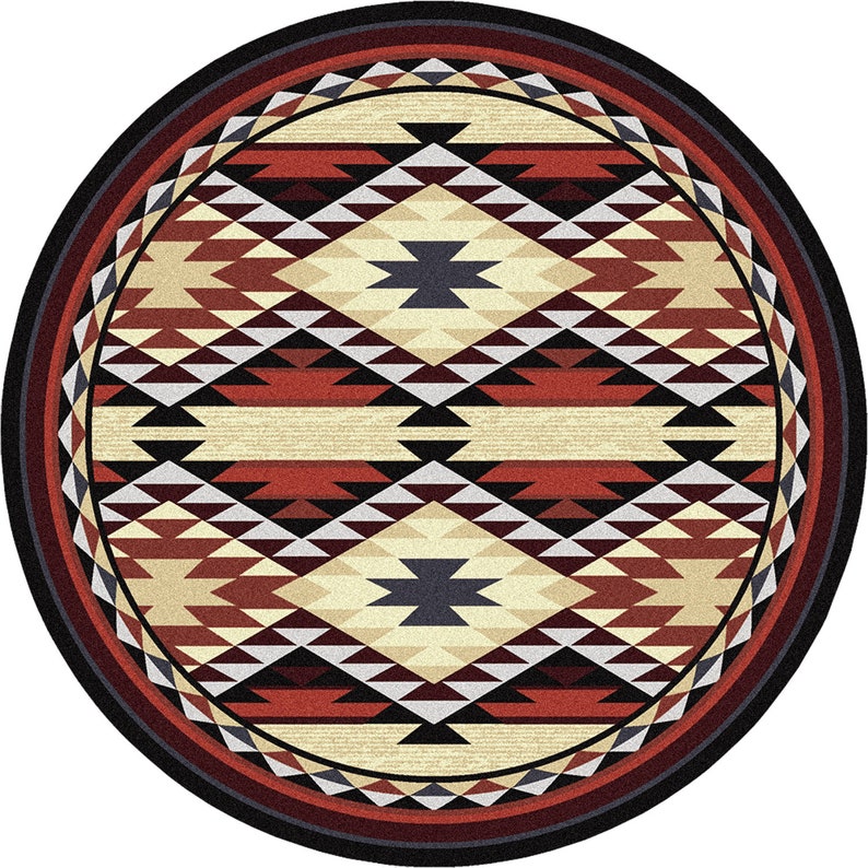 Southwestern Rug Native American Style Rug Native American Etsy
