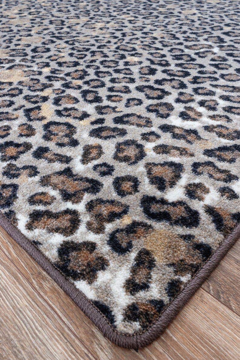 Cheetah Print Rug Cheetah Rug Cheetah Area Rug Animal Print | Etsy