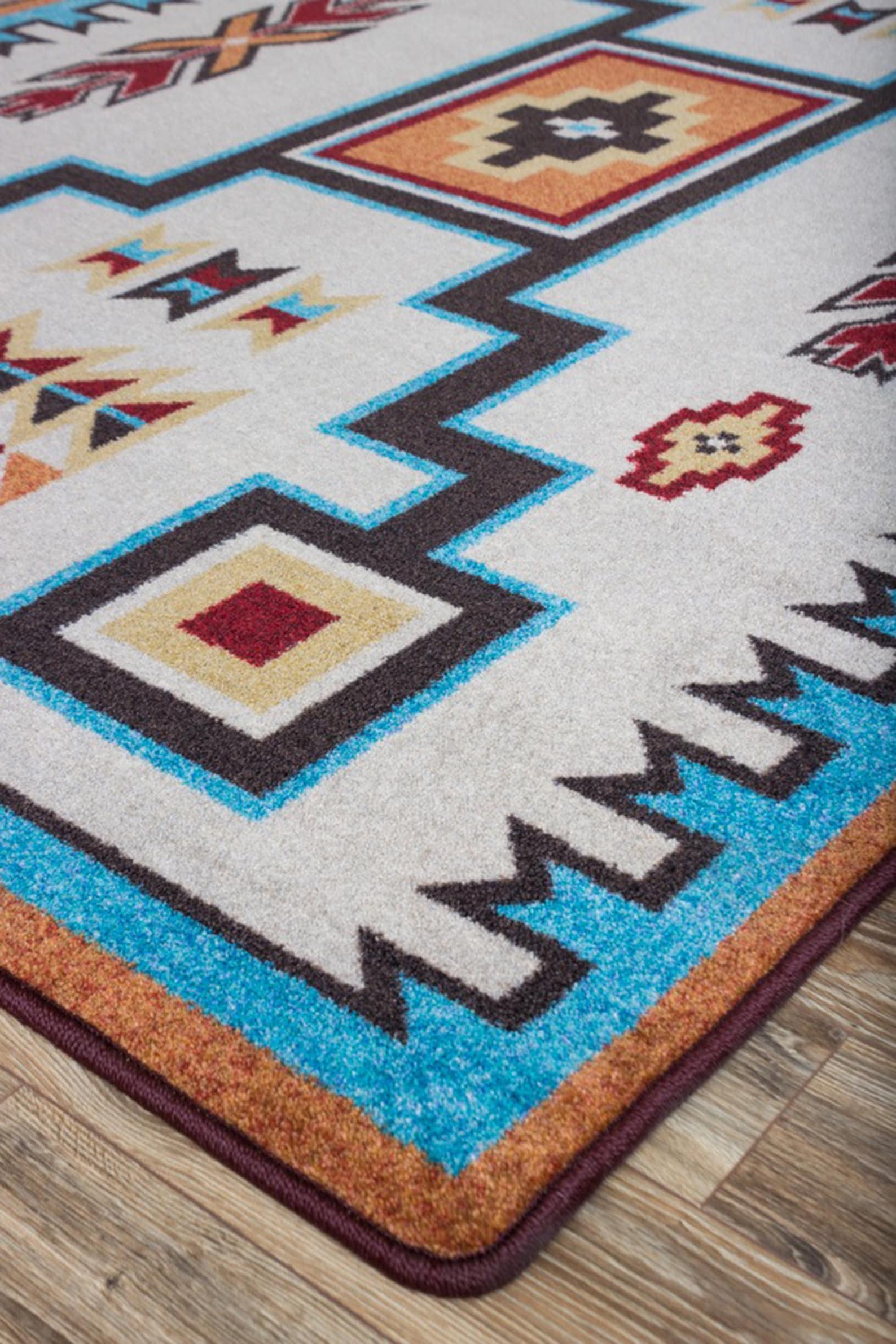 Native American Style Rug Native American Style Area Rug Etsy