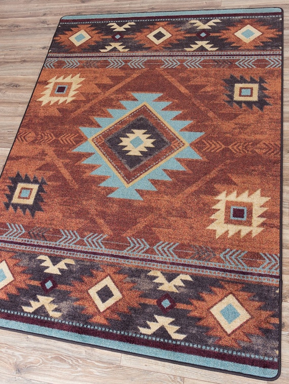 Home & Living Native American Gifts Southwestern Rug Navajo Rug Native ...