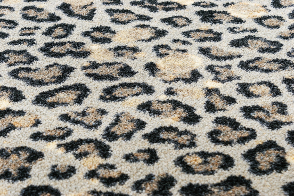 Cheetah Print Rug Cheetah Rug Cheetah Area Rug Animal Print Etsy