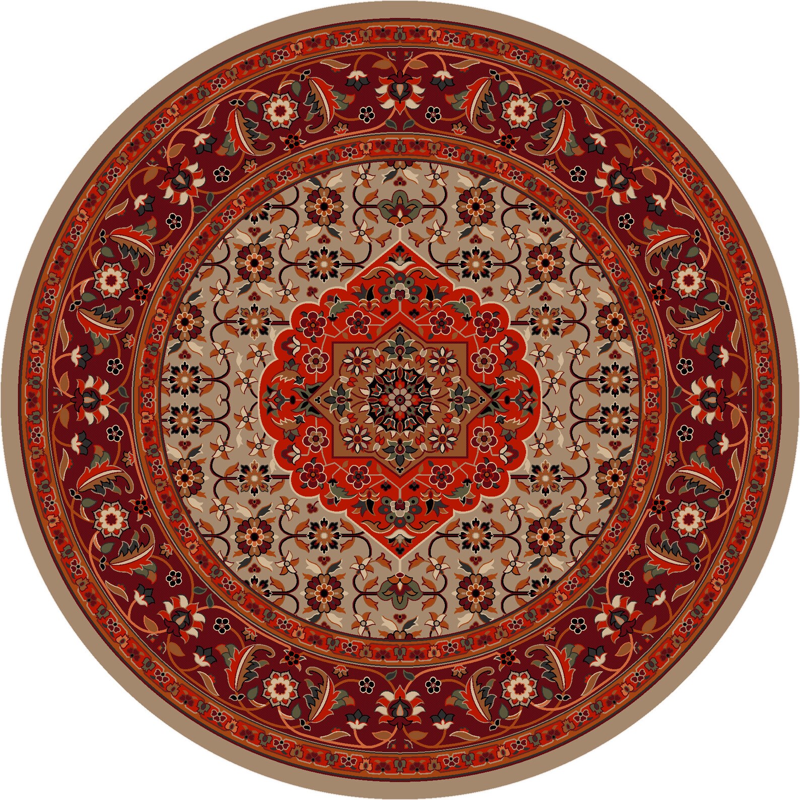 Red Persian Style Rug Persian Style Area Rug Persian Rug Etsy