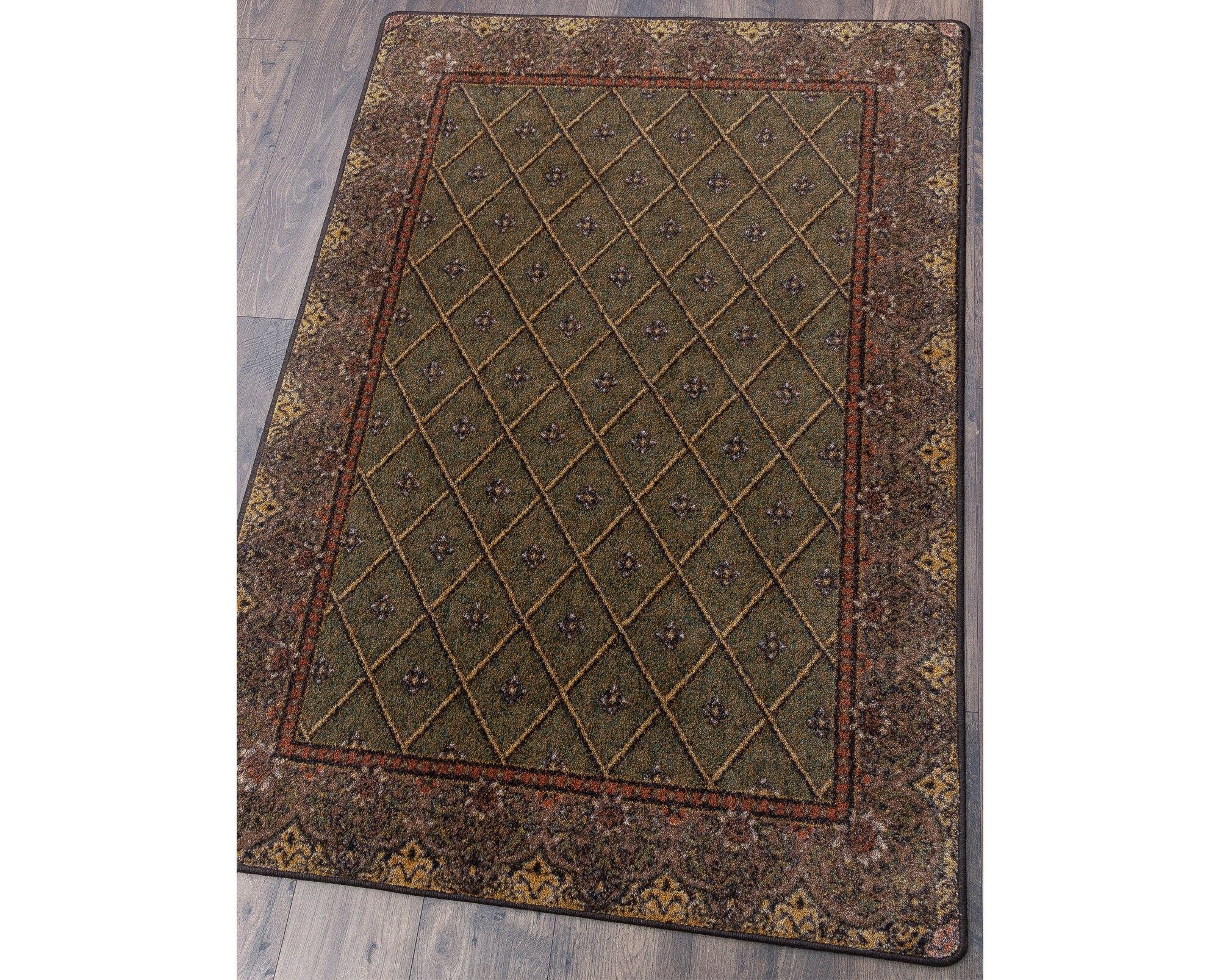 Green Rustic Rug Rustic Rug Rustic Area Rug Cabin Rug Etsy