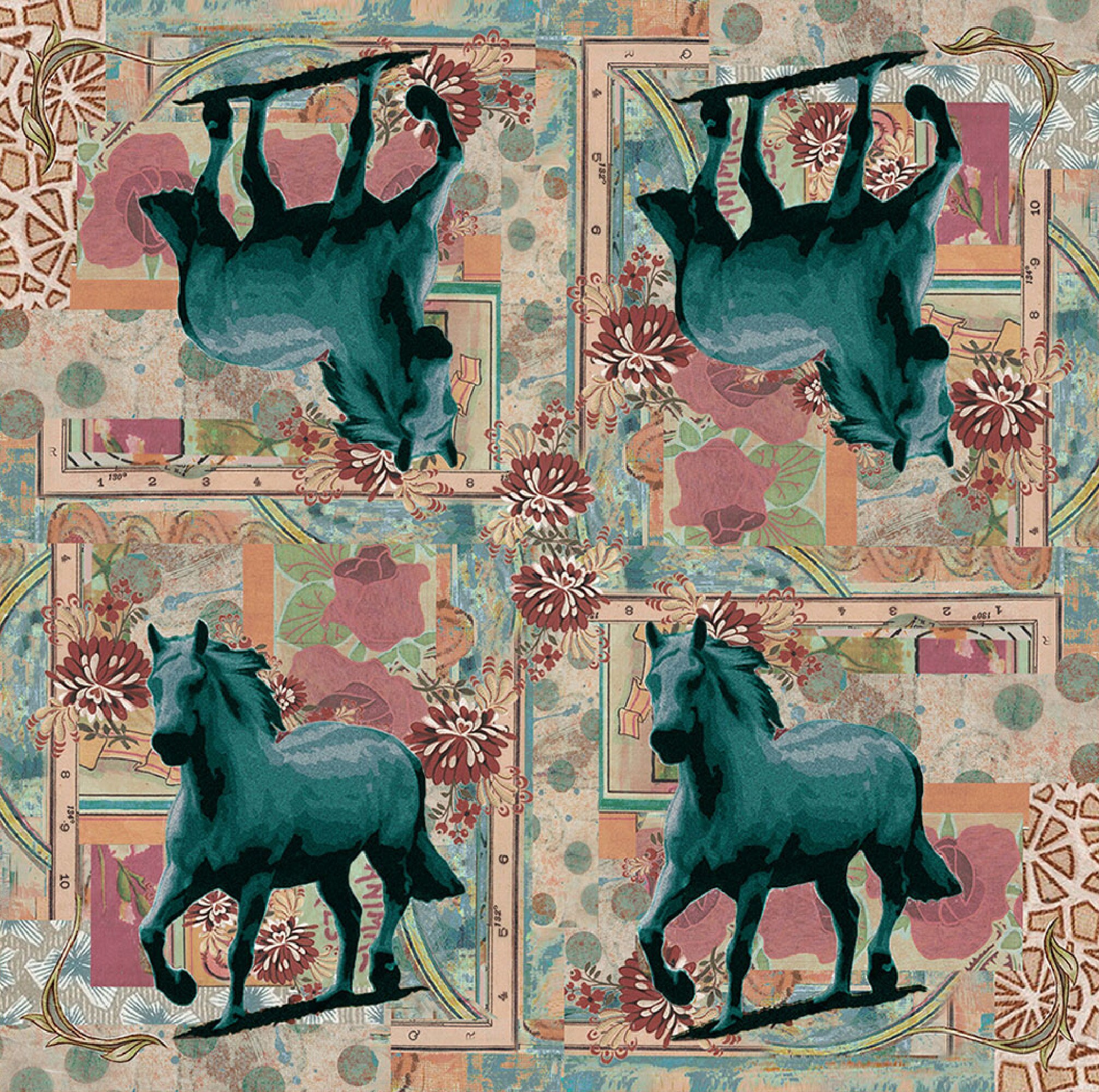 Horses Rug Horse Rug Horse Area Rug Western Rug Western Etsy