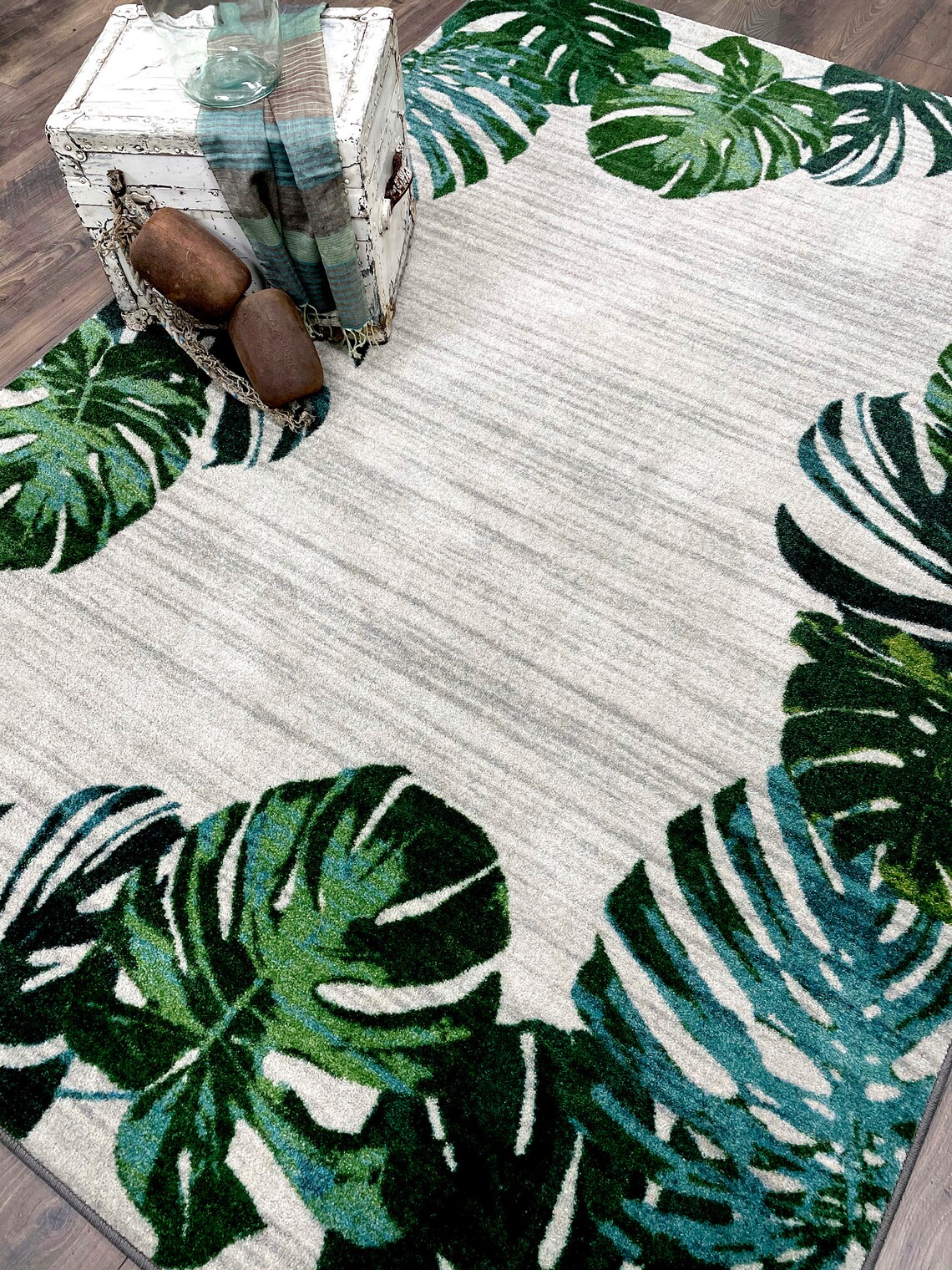 Monstera Rug Monstera Area Rug Monstera Leaf Rug Monstera Etsy