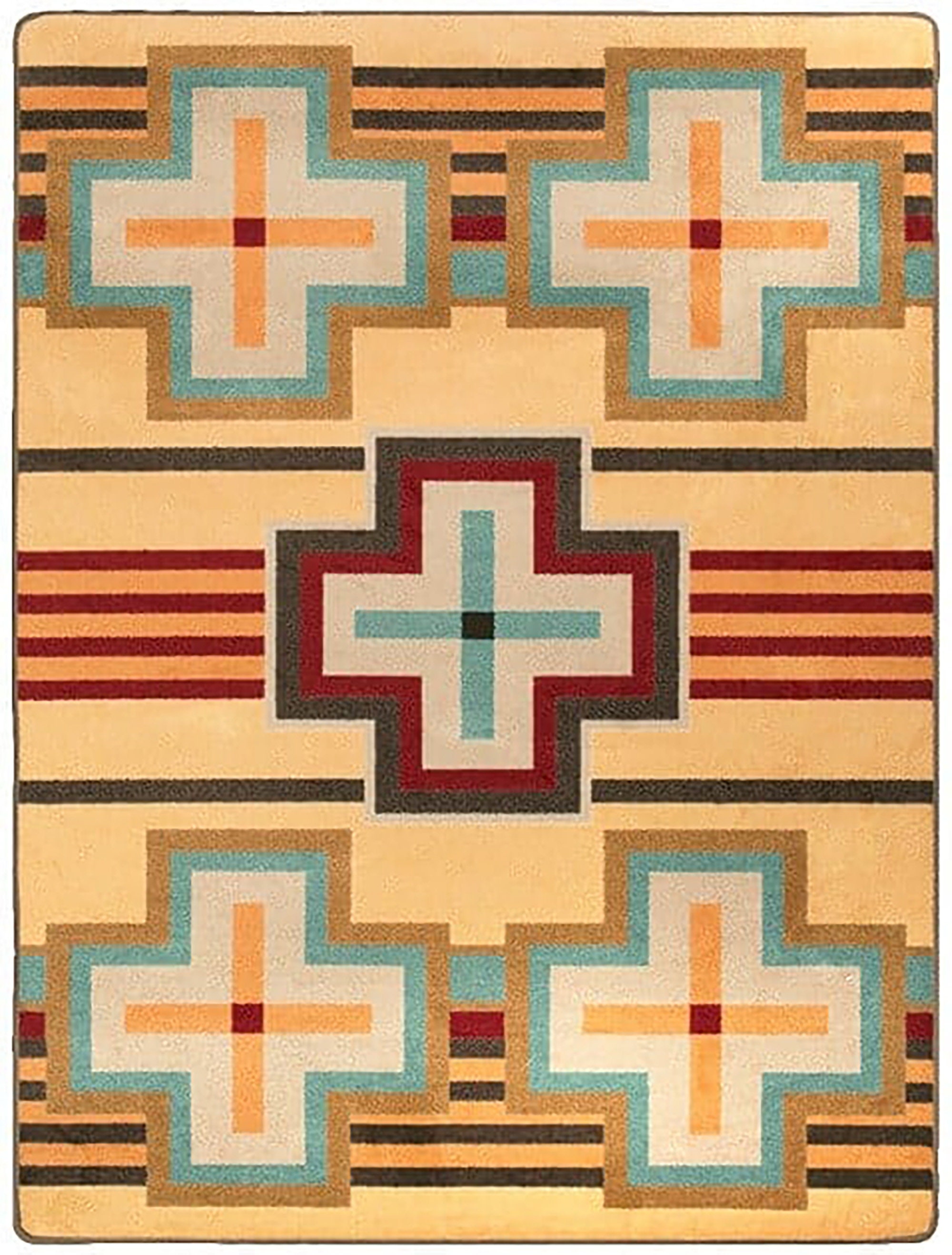 Yellow Southwest Rug Southwest Rug Southwestern Rug Etsy