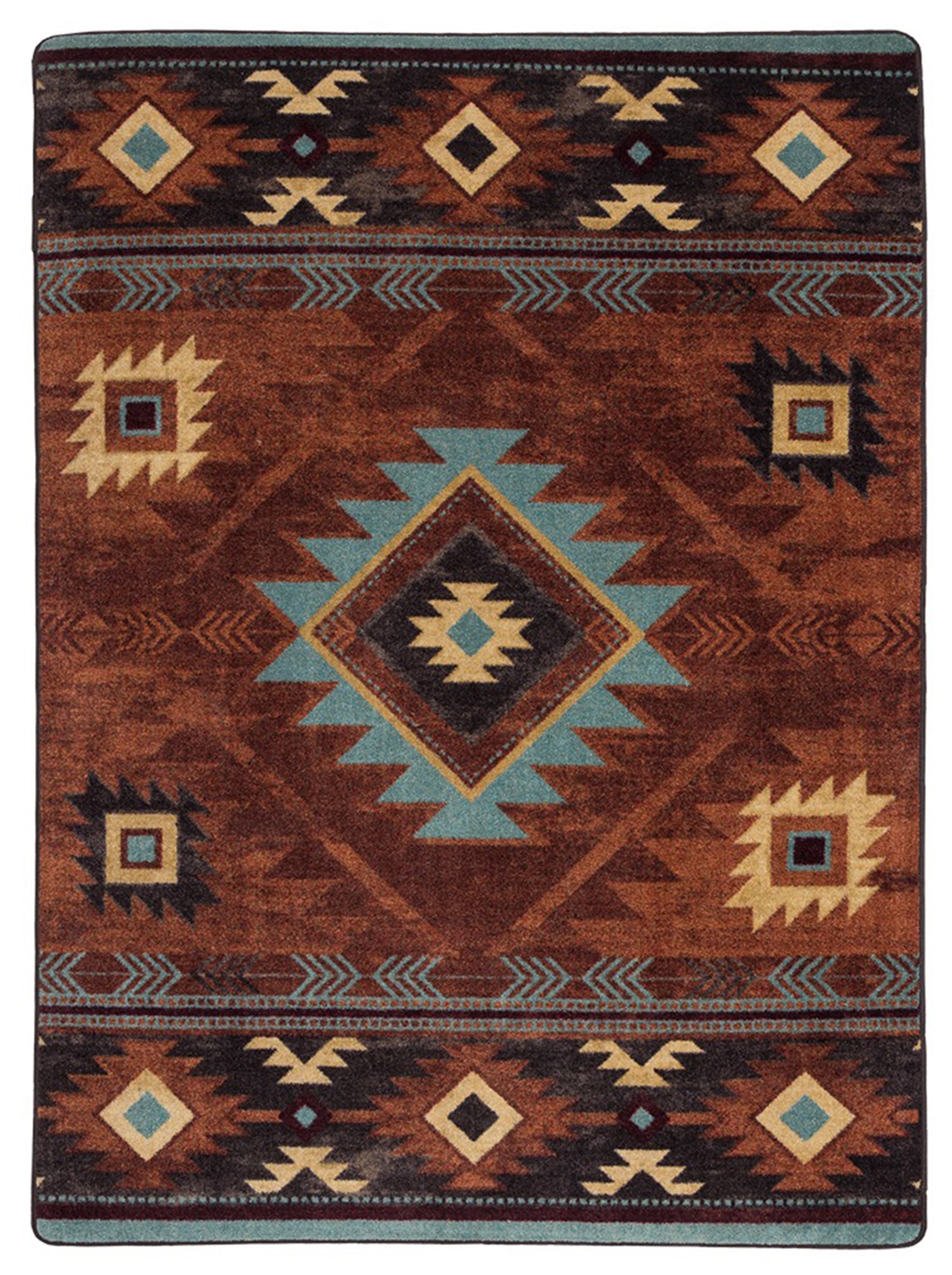 Southwest Rug Native American Style Rug Southwestern Rug Etsy