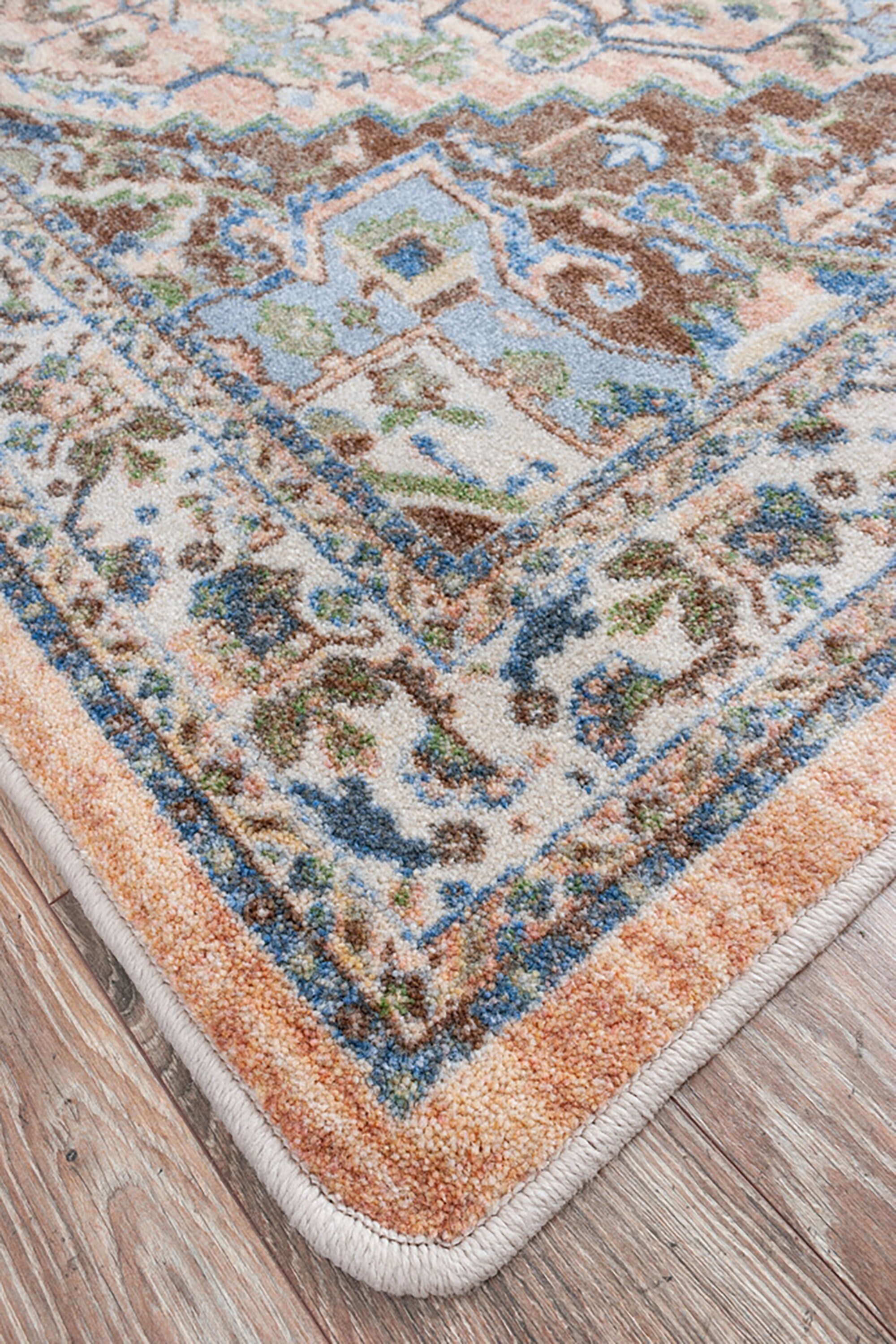 Orange Persian Style Rug Persian Style Area Rug Persian Rug Etsy