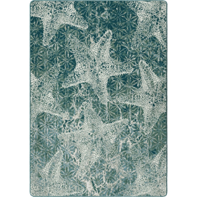 Starfish Rug Starfish Area Rug Star Fish Rug Starfish Rugs Etsy