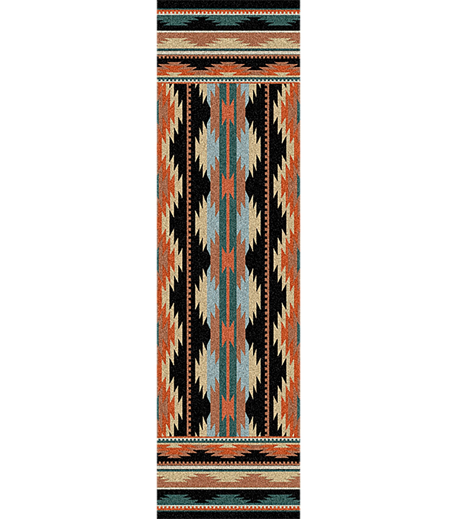 Southwestern Runner Rug Aztec Runner Rug Southwest Runner Etsy