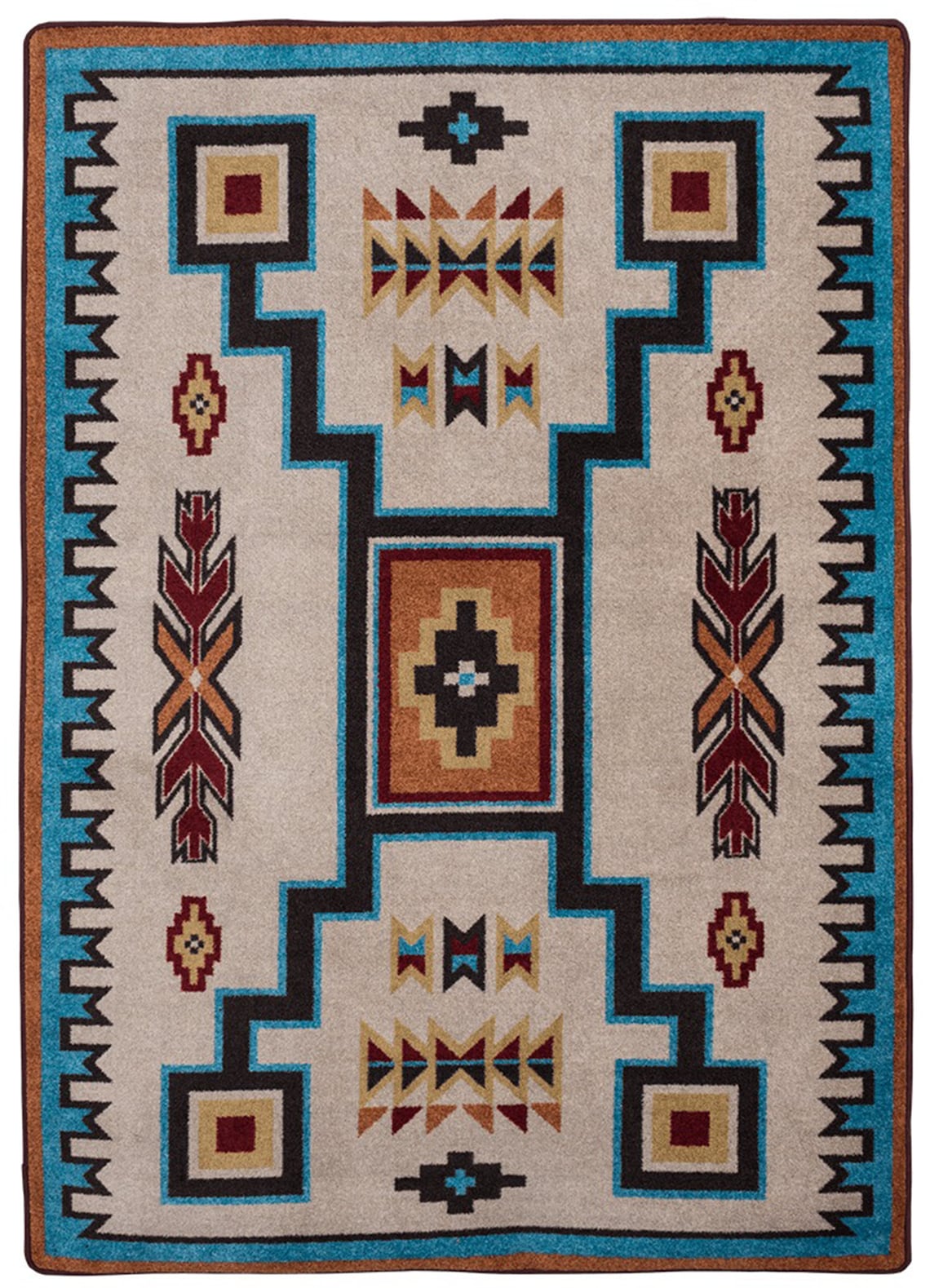 Native American Style Rug Native American Style Area Rug Etsy