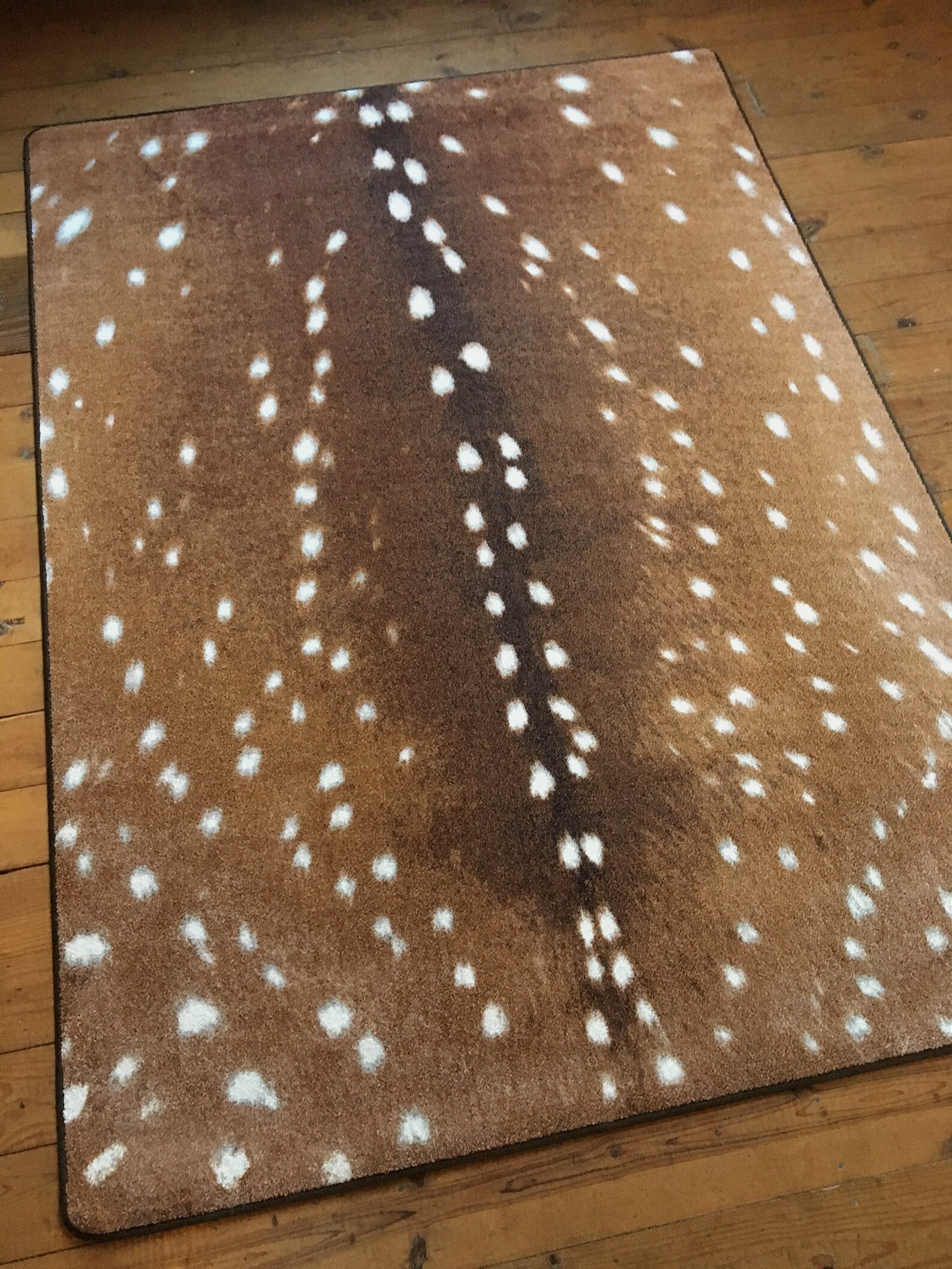 Deer Hide Rug Spotted Deer Rug Deer Rug Animal Rug Deer Etsy