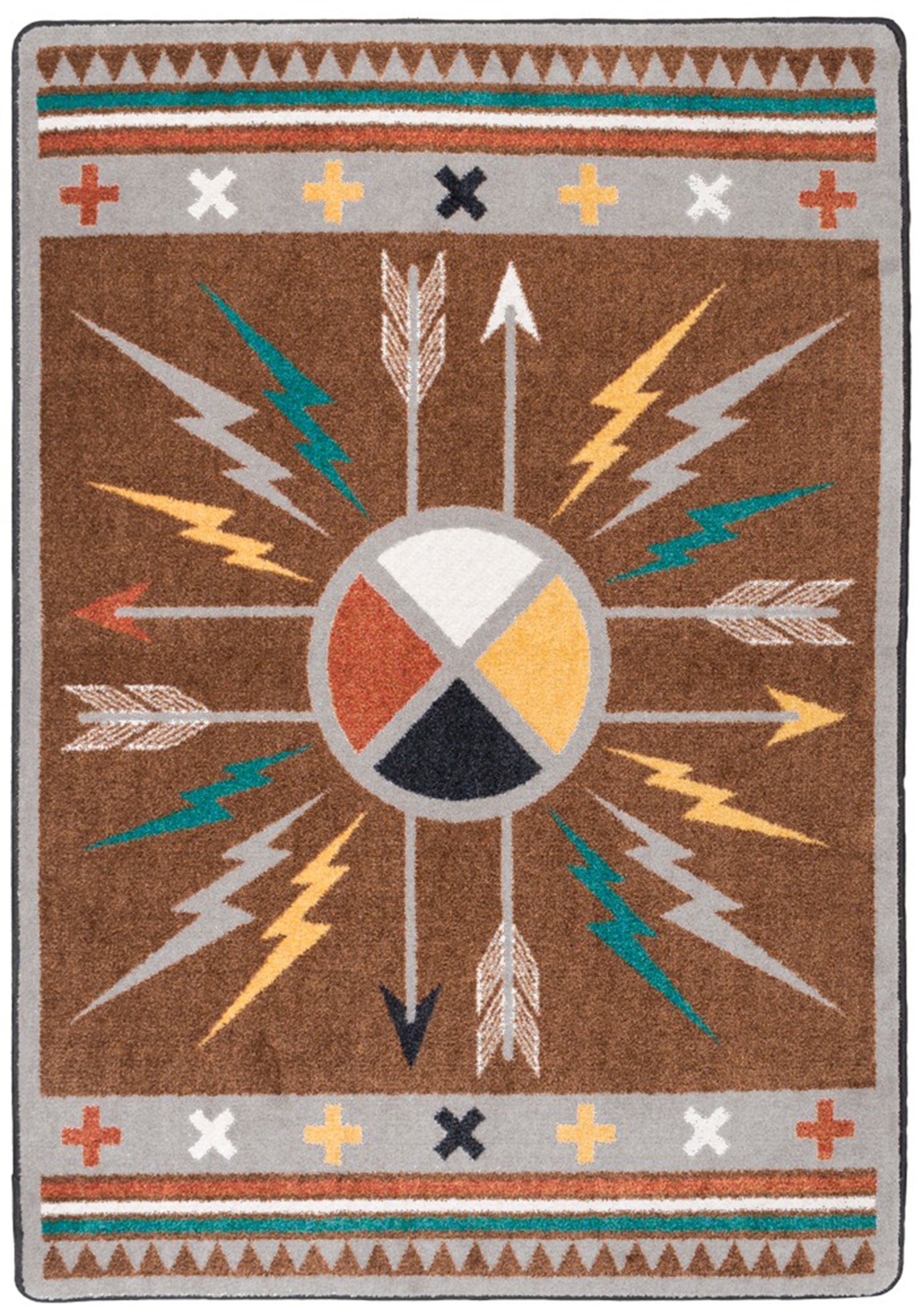 Native American Style Area Rug Native American Style Rug Etsy