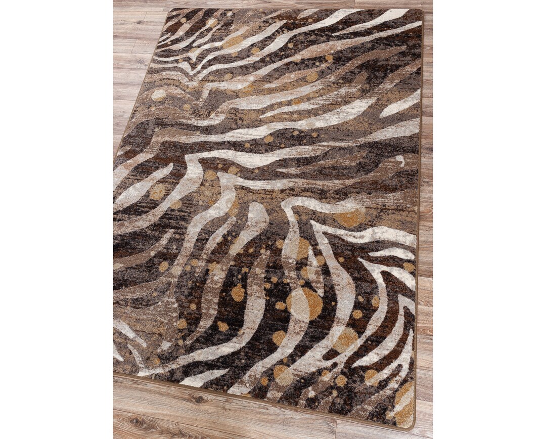Modern Zebra Rug, Zebra Area Rug, Zebra Print Rug, Zebra Print Area Rug
