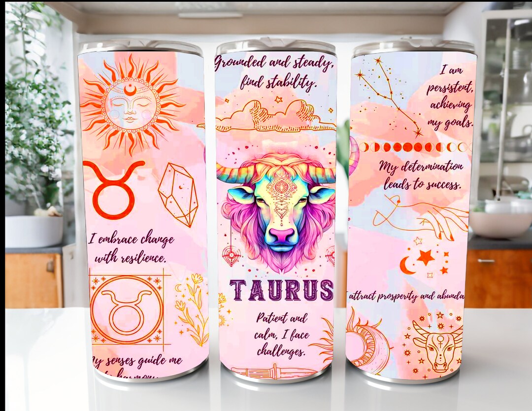 Zodiac, Zodiac Signs, Zodiac Gifts, 20 Oz Tumbler, Tumbler With Straws